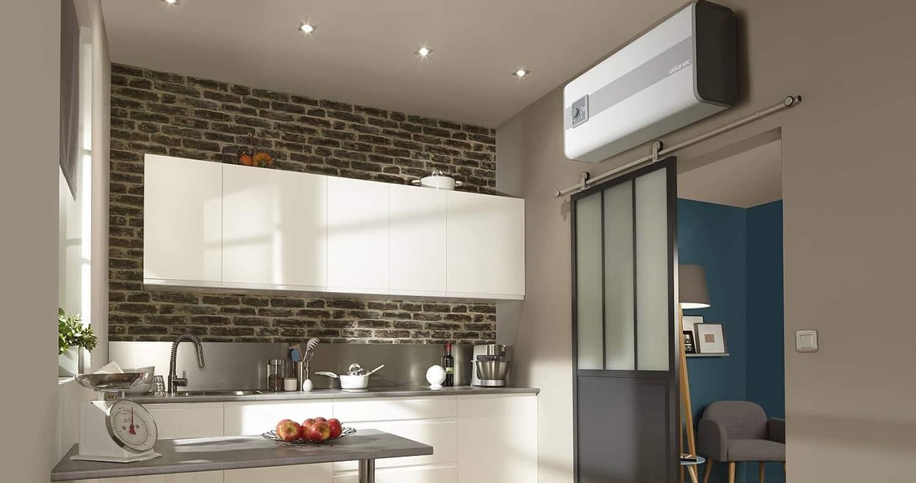 Atlantic Vertigo Steatite - Новинка 2016 года: плоский водонагреватель с двумя баками