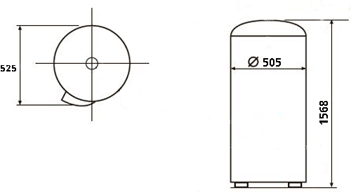 БОЙЛЕР Atlantic O`Pro Wall Hang ATE VMAE 200 BL MO - инструкция по монтажу